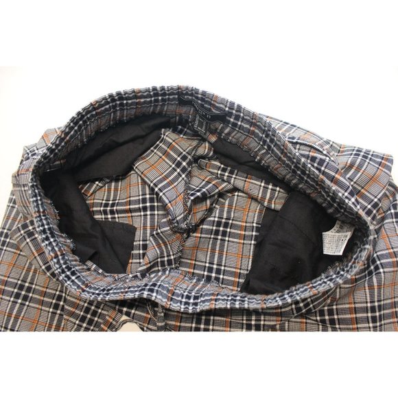 Forever 21 men's tapered leg plaid drawstring pull‎ on pants XL - Picture 5 of 16